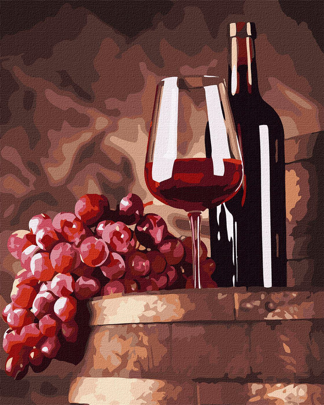 Картина по номерам Идейка Утонченный вкус 40x50 см (Id-KHO5640)