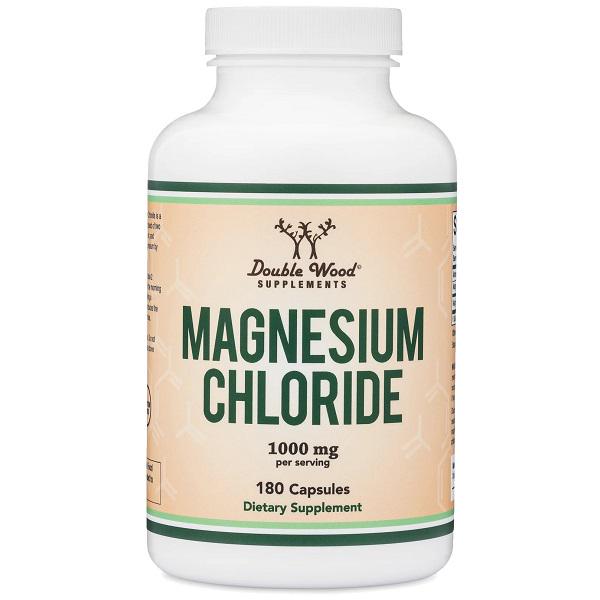 Микроэлемент Магний Double Wood Magnesium Chloride 1000 мг 180 капс.