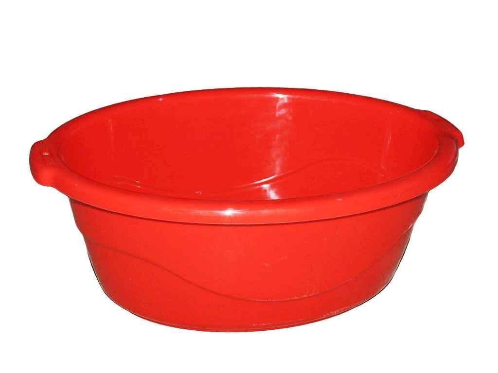 Таз Консенсус Лазурит с ручками 25 л Красный (102270)