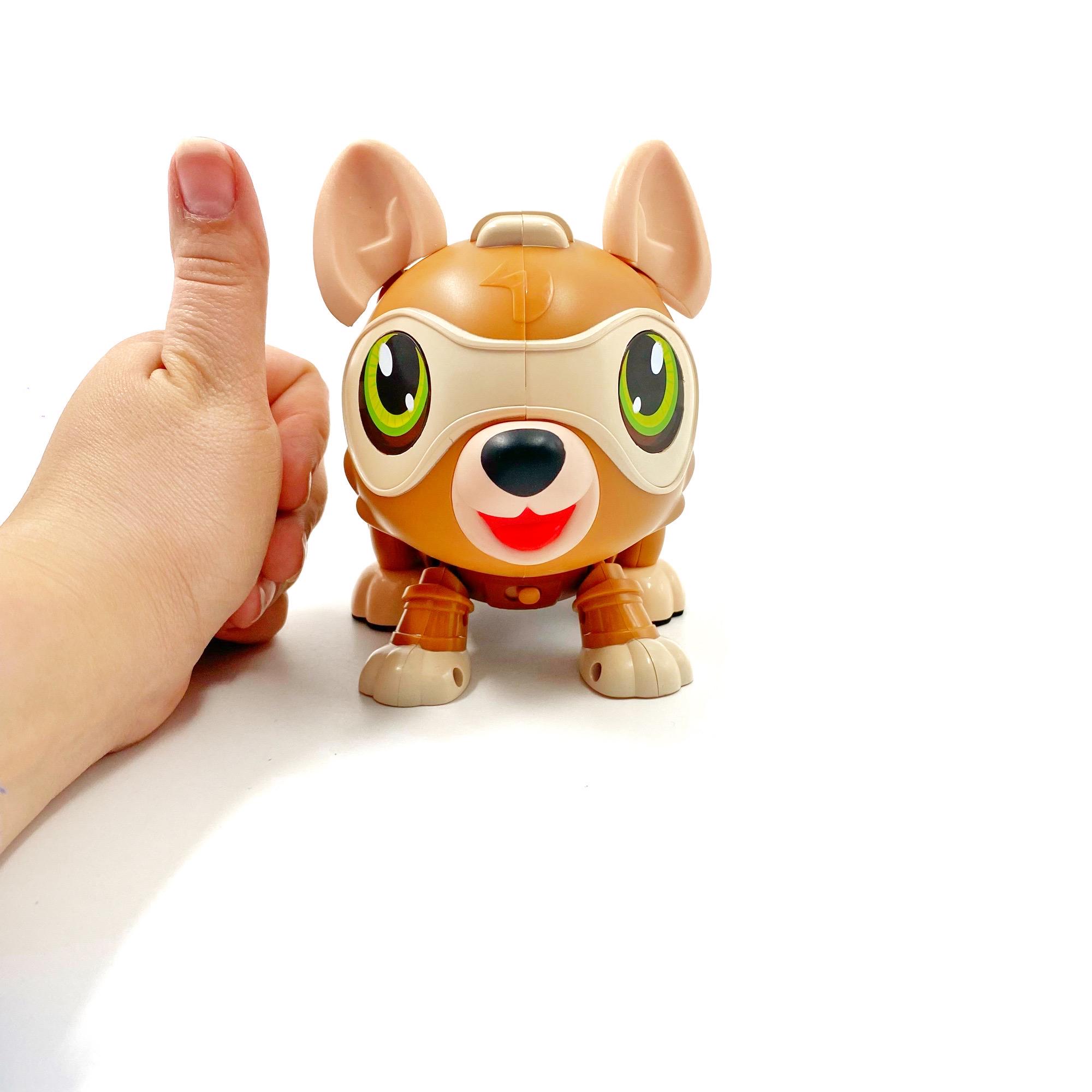 Собачка інтерактивна TK Group Хаскі 26 см українська озвучка Коричневий (113976kr) - фото 12 Собачка інтерактивна TK Group Хаскі 26 см українська озвучка Коричневий (113976kr) - фото 12