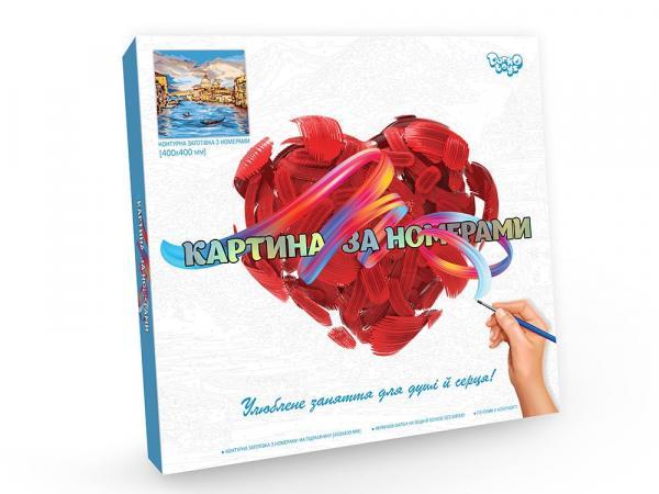 Картина по номерам Danko Toys на холсте 40х40 см Венеция (KpN-02-04U) Картина по номерам Danko Toys на холсте 40х40 см Венеция (KpN-02-04U)