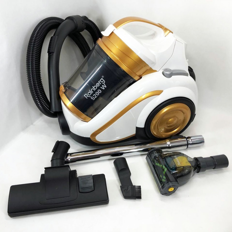 Пилосос Rainberg RB-658TB колбовий турбощітка 5200W (26202611) - фото 6