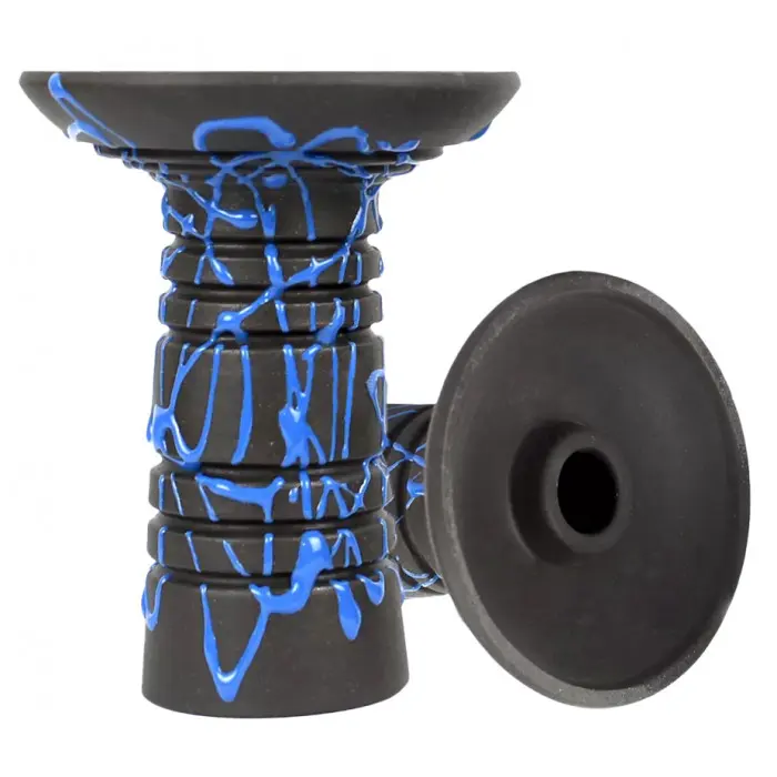 Чаша Gusto Bowls Alien Black Glaze Blue (23767)