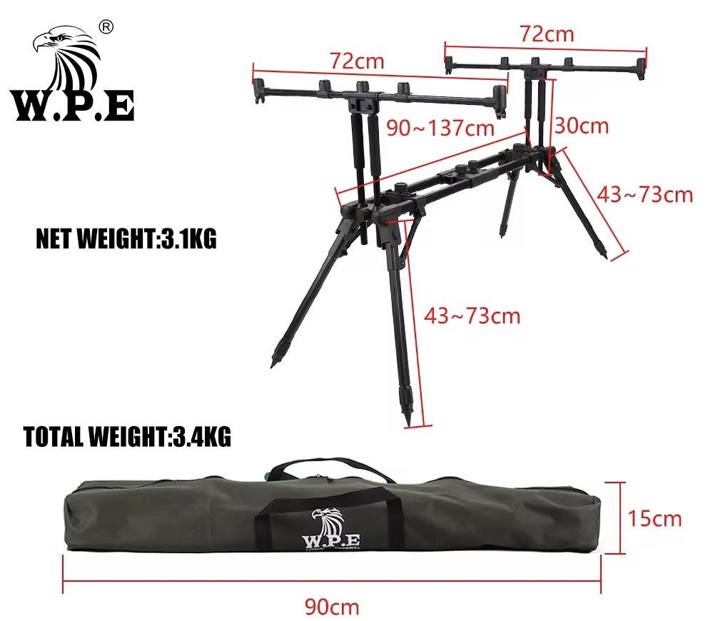 Короповий род под Fishing Expert WPE Fast Carp на 4-5 вудилищ - фото 5