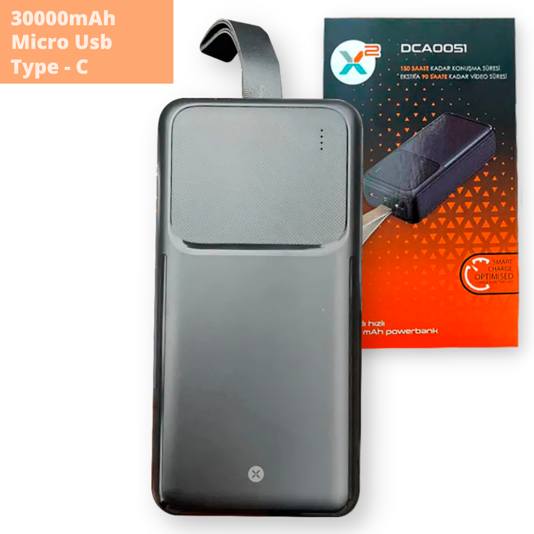 Внешний портативный аккумулятор DEXIM DCA0051 30000 mAh Черный (DCA0051_1560) - фото 2