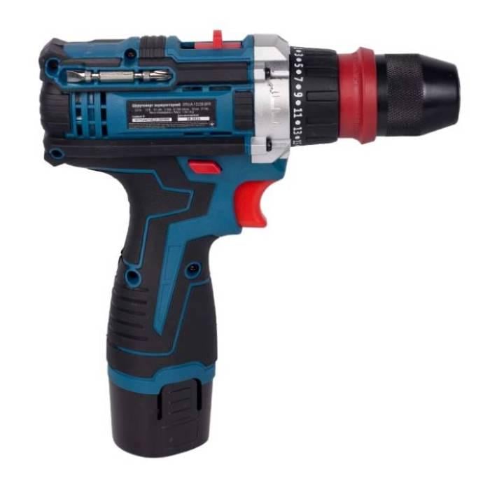 Шуруповерт акумуляторний Зеніт Профі ЗПША-12/20 DFR Профі 12V 2000 mAh Blue (853781) - фото 3 Шуруповерт акумуляторний Зеніт Профі ЗПША-12/20 DFR Профі 12V 2000 mAh Blue (853781) - фото 3