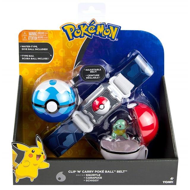 Набор Tomy для тренировки Покемона: фигурка Сквиртл/2 покебола/ремень Poke ball belt (T19205)