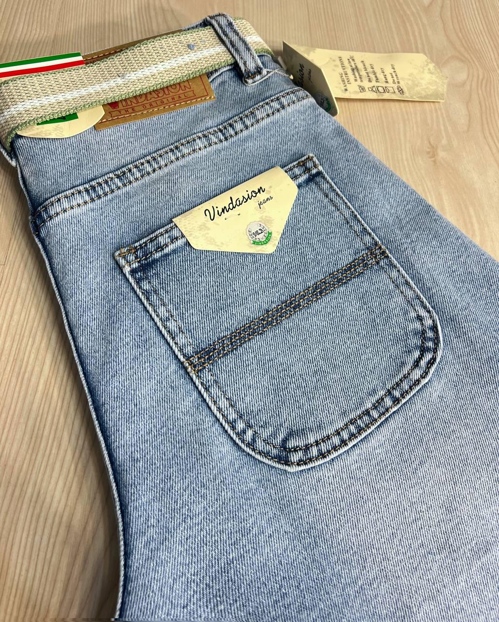 Шорты женские джинсовые Vindasion 4059 бермуды удлиненные с поясом-платком р. 25 Голубой (4150) - фото 8 Шорты женские джинсовые Vindasion 4059 бермуды удлиненные с поясом-платком р. 25 Голубой (4150) - фото 8