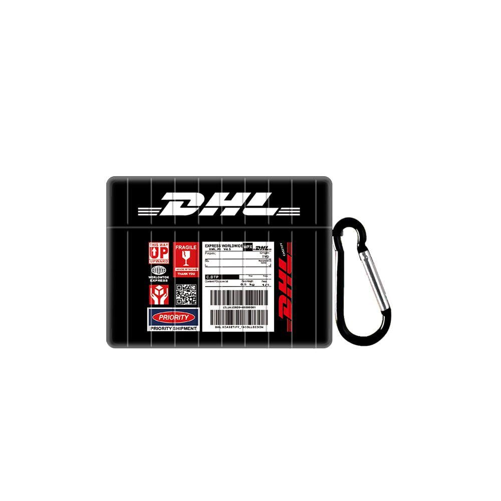 Квадратный чехол для Apple Airpods Pro DHL Черный