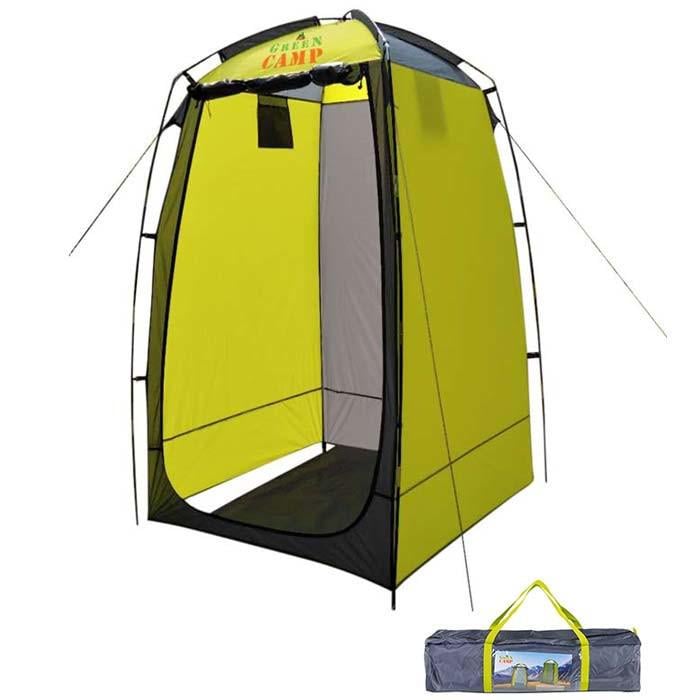 Палатка-душ GreenCamp GC30 портативная быстросборная 120х120х190 см Зеленый (GC30)