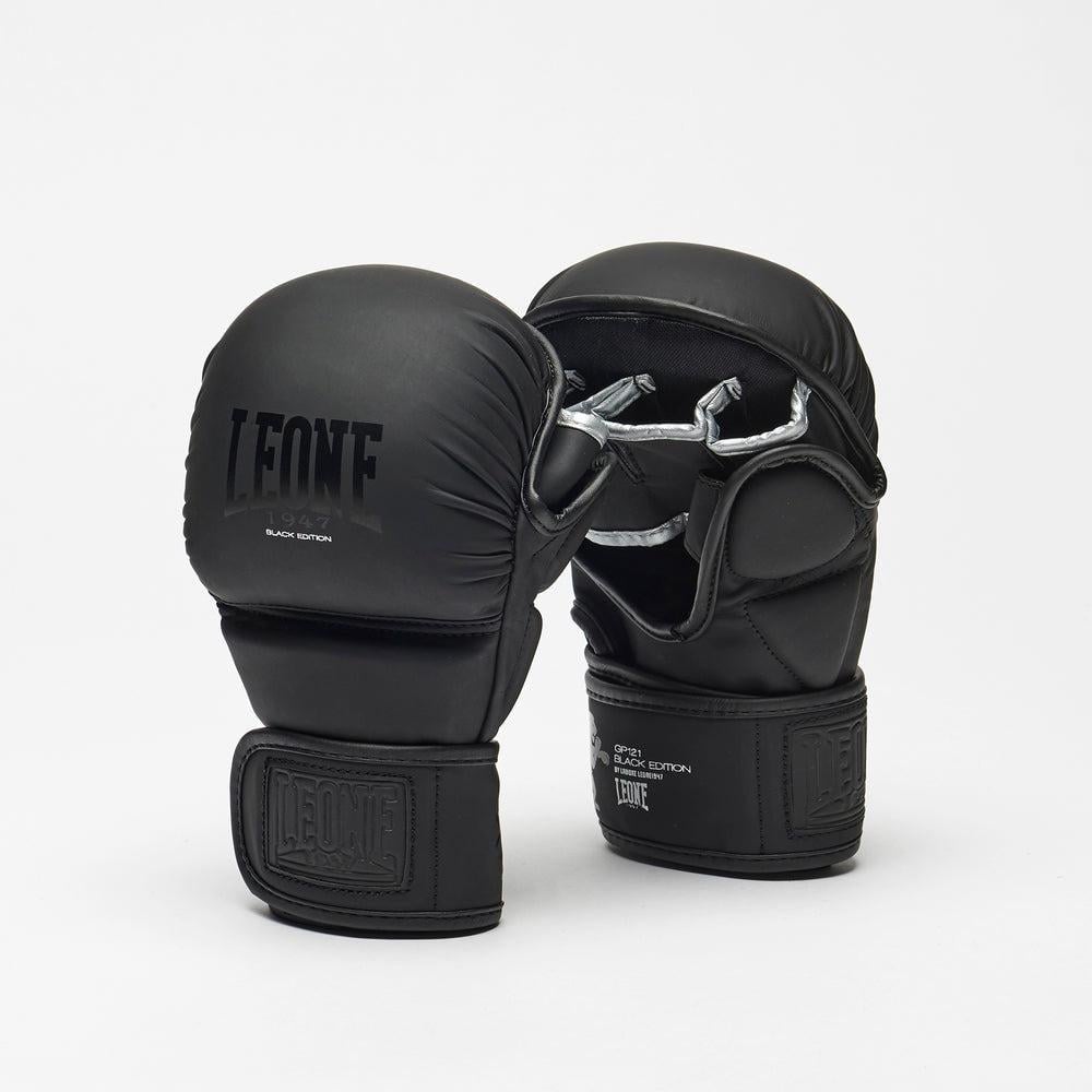 Рукавички греплінгові для ММА Leone Black Edition S (GP121 Black S) Рукавички греплінгові для ММА Leone Black Edition S (GP121 Black S)