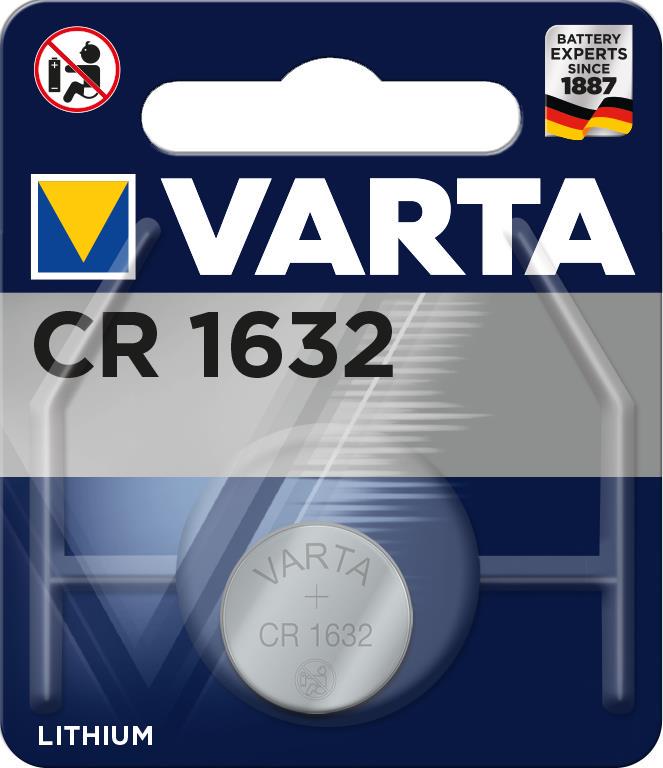 Батарейки Varta CR1632 3V 1 шт. (06632101401)