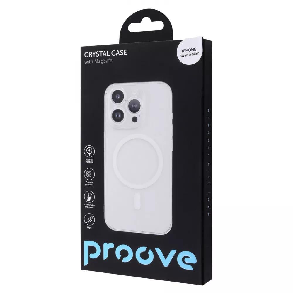 Чохол для телефону Proove Crystal Case with MagSafe iPhone 14 Pro Max Transparent - фото 2