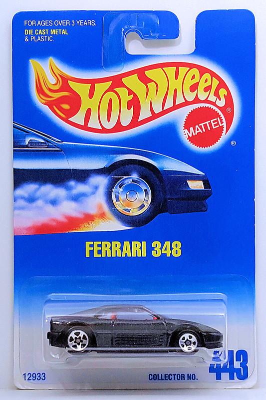 Игрушечная машинка Hot Wheels Ferrari 348 1996 №443 (12933)
