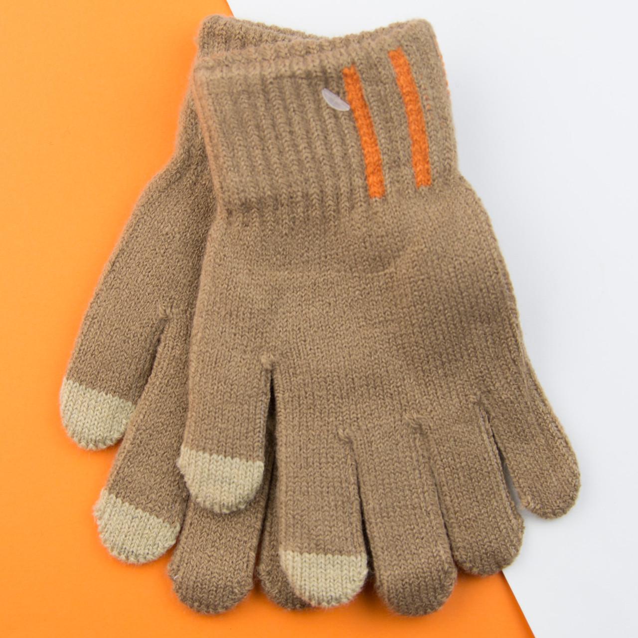 Перчатки для детей на 9-10 лет 22-25-33 Коричневый (DR009986)