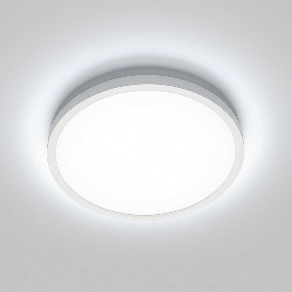 Накладний світлодіодний світильник ESLLSE OKO 54W R 400х25 мм Білий (10424)