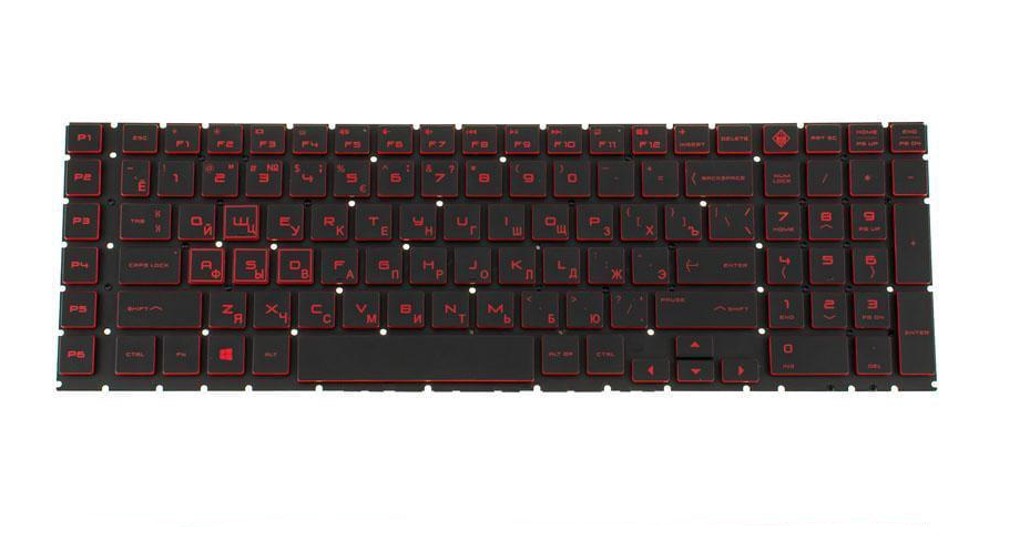 Клавиатура для ноутбука HP Omen 17-CB Black (179582)