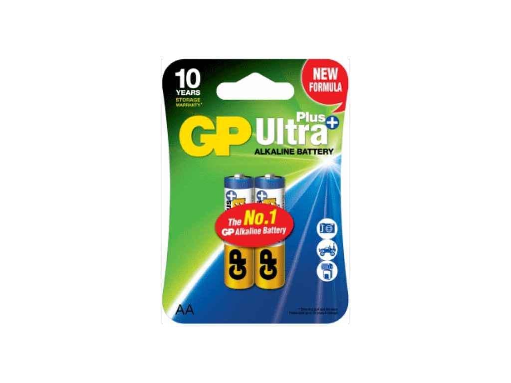 Батарейка GP LR06 Ultra/Alkaline 1,5V 15AUP- 2 шт. (1017270)