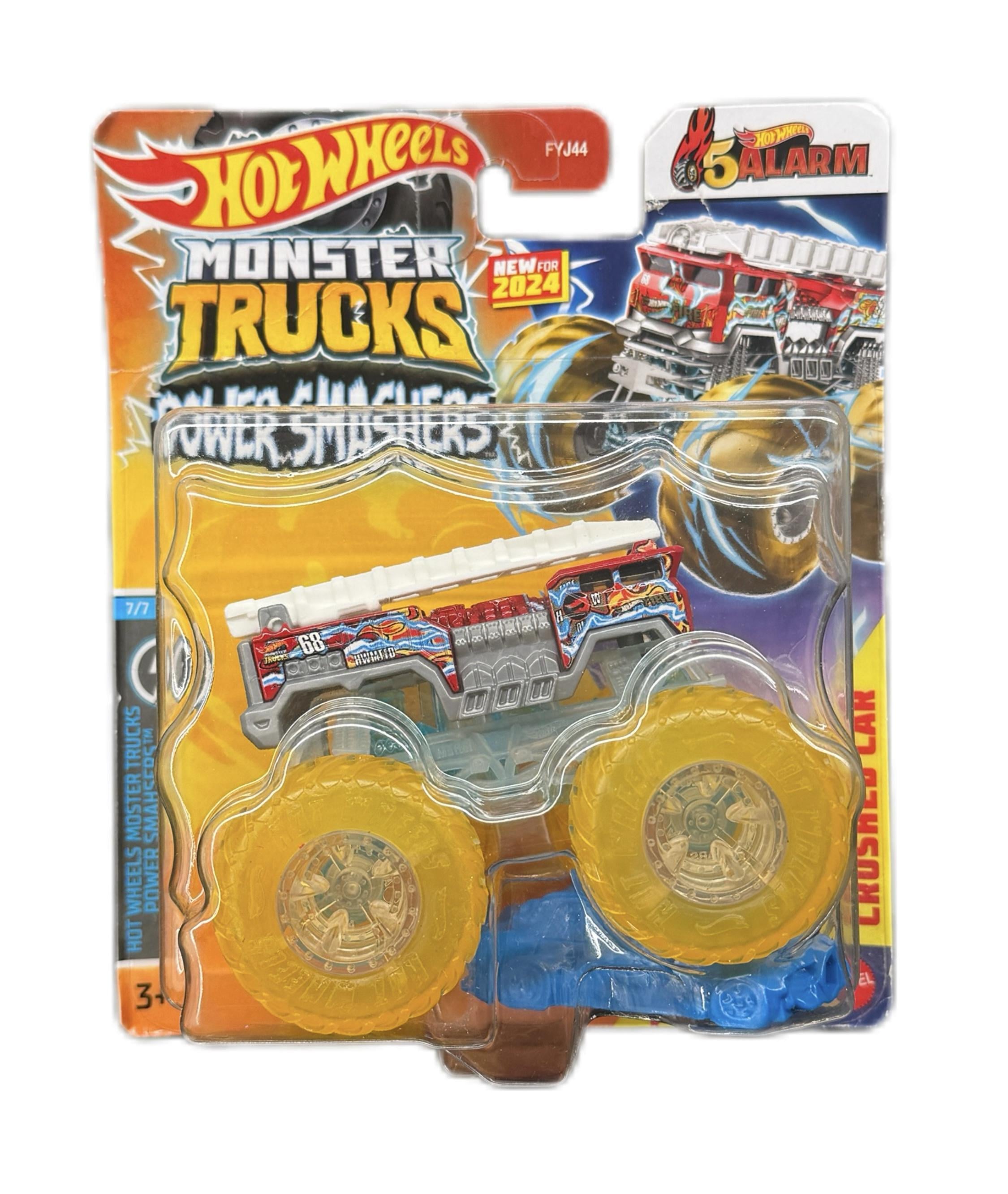Машинка-внедорожник Hot Wheels Monster truck 5 Alarm 7/7 FYJ44 1:64 2024