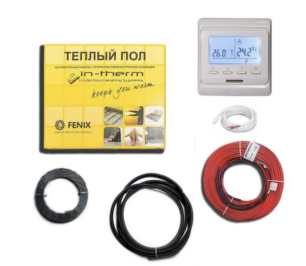 Теплый пол In-Therm Eko 460W 22 м 2,2-3,3 м² с программируемым терморегулятором