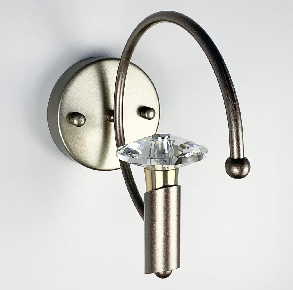 Бра Line.F с хрустальной лампочкой Золотой (1167_1828)