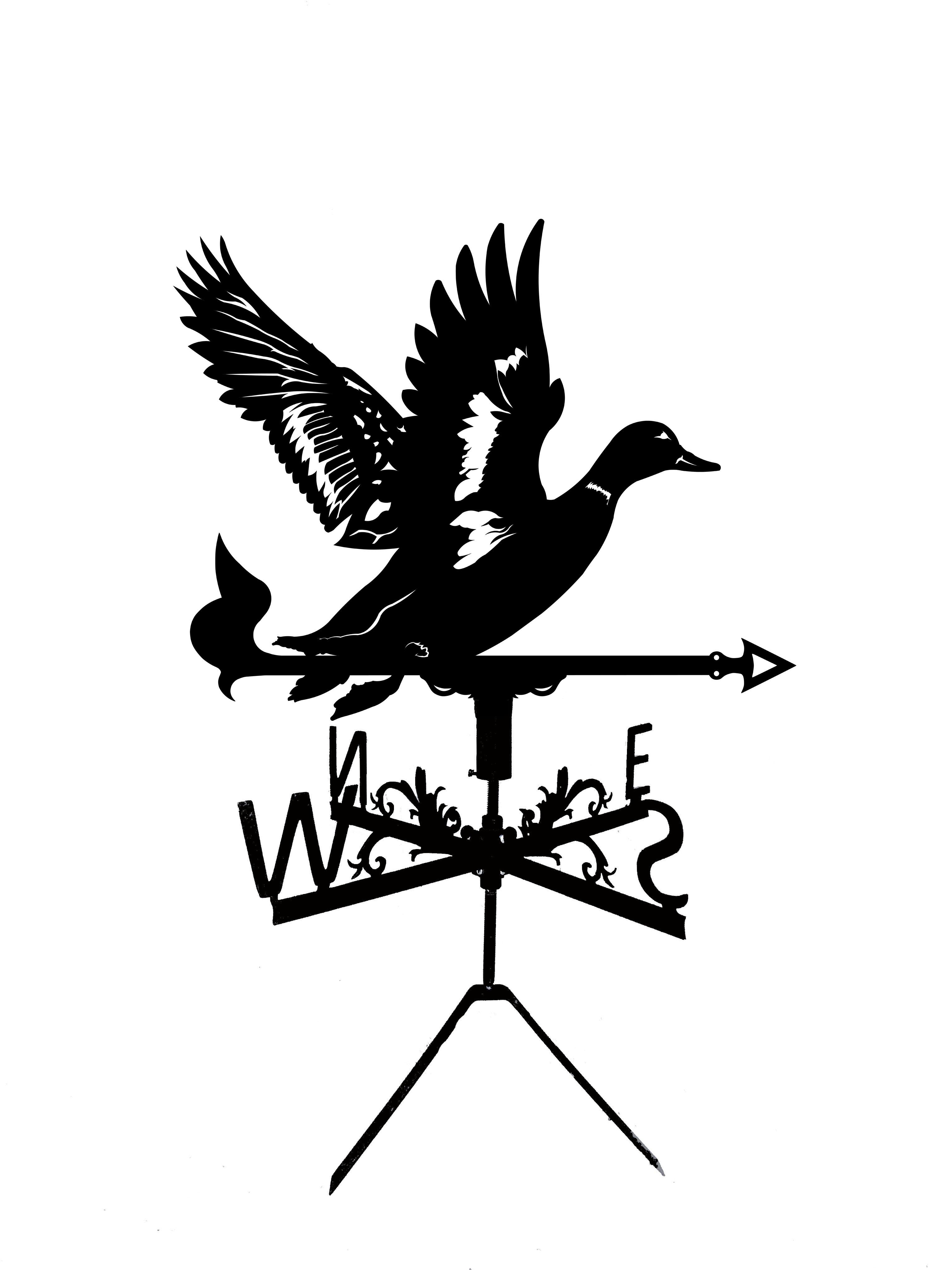 Флюгер на беседку/колодец Утка (27386967)