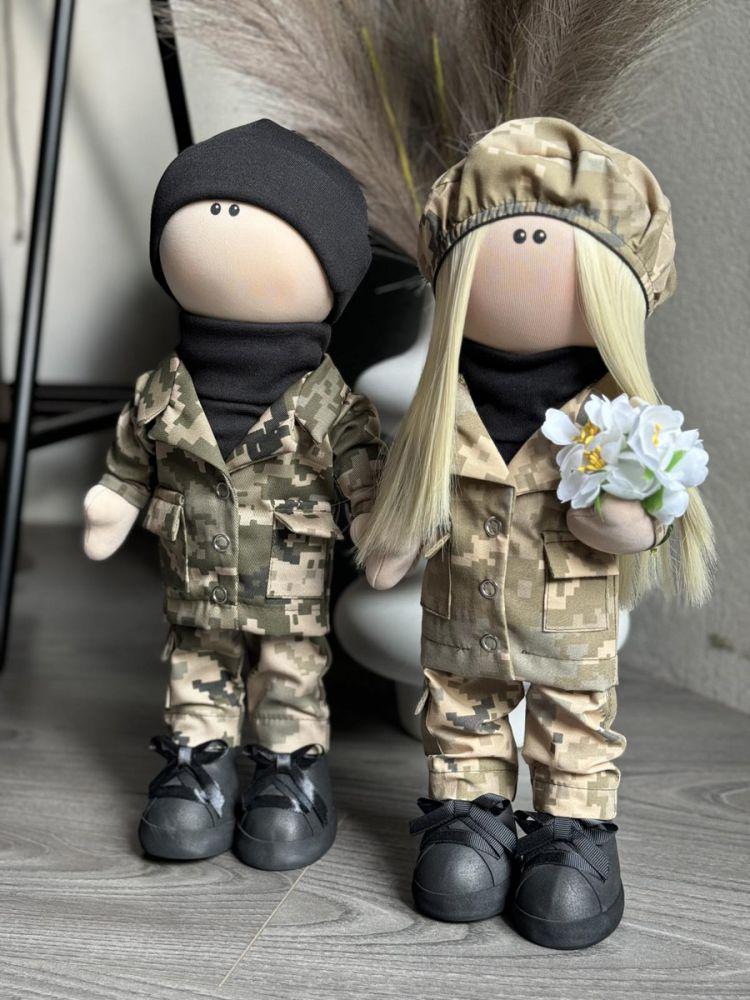 Лялька Тільда пара Серця Героїв (3706)