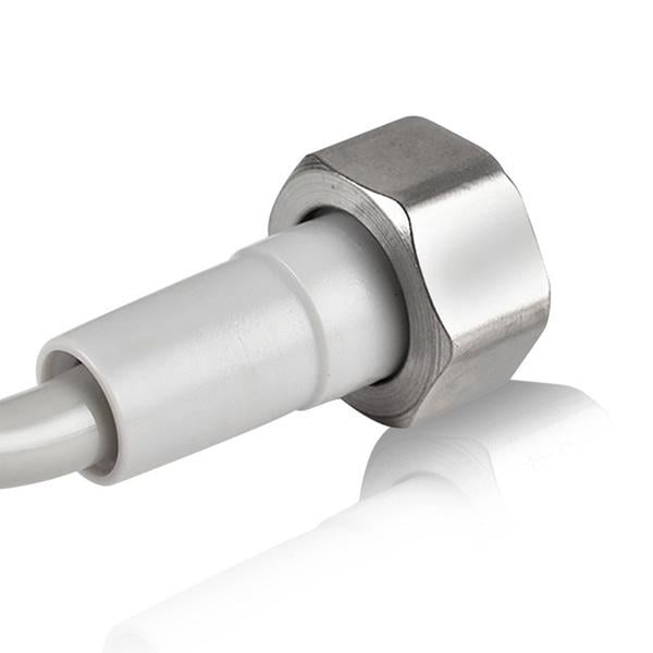 Шланг для бидетты IwConcept PU-2M-304-T1 2 м Gray (8331) - фото 6