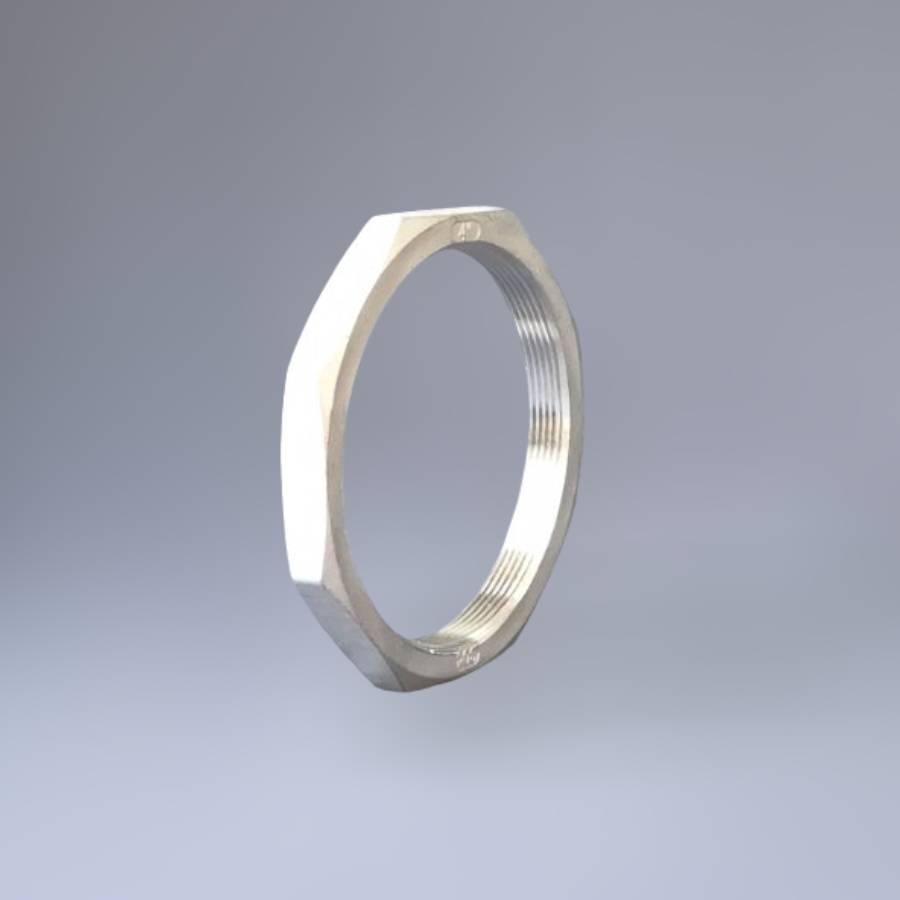 Контргайка нержавіюча різьбова Ду100 4" восьмигранна н/ж сталь AISI304 DIN 431 BSPP Class 150 - фото 10 Контргайка нержавіюча різьбова Ду100 4" восьмигранна н/ж сталь AISI304 DIN 431 BSPP Class 150 - фото 10