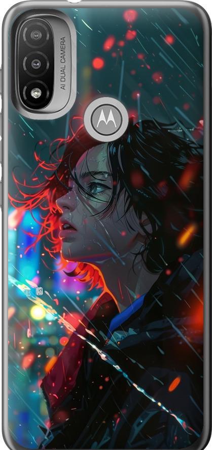 Чехол на Motorola E20 Ночные огни (6096u-2509-42517) Чехол на Motorola E20 Ночные огни (6096u-2509-42517)