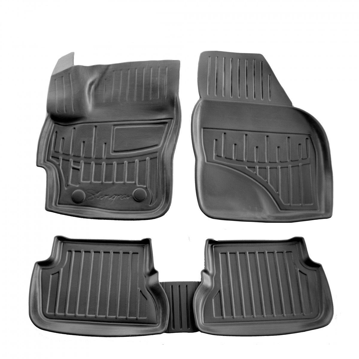 Коврики Stingray 3D для Mazda 3 2003-2009 рр. полиуретан 5 шт. Черный (158289)
