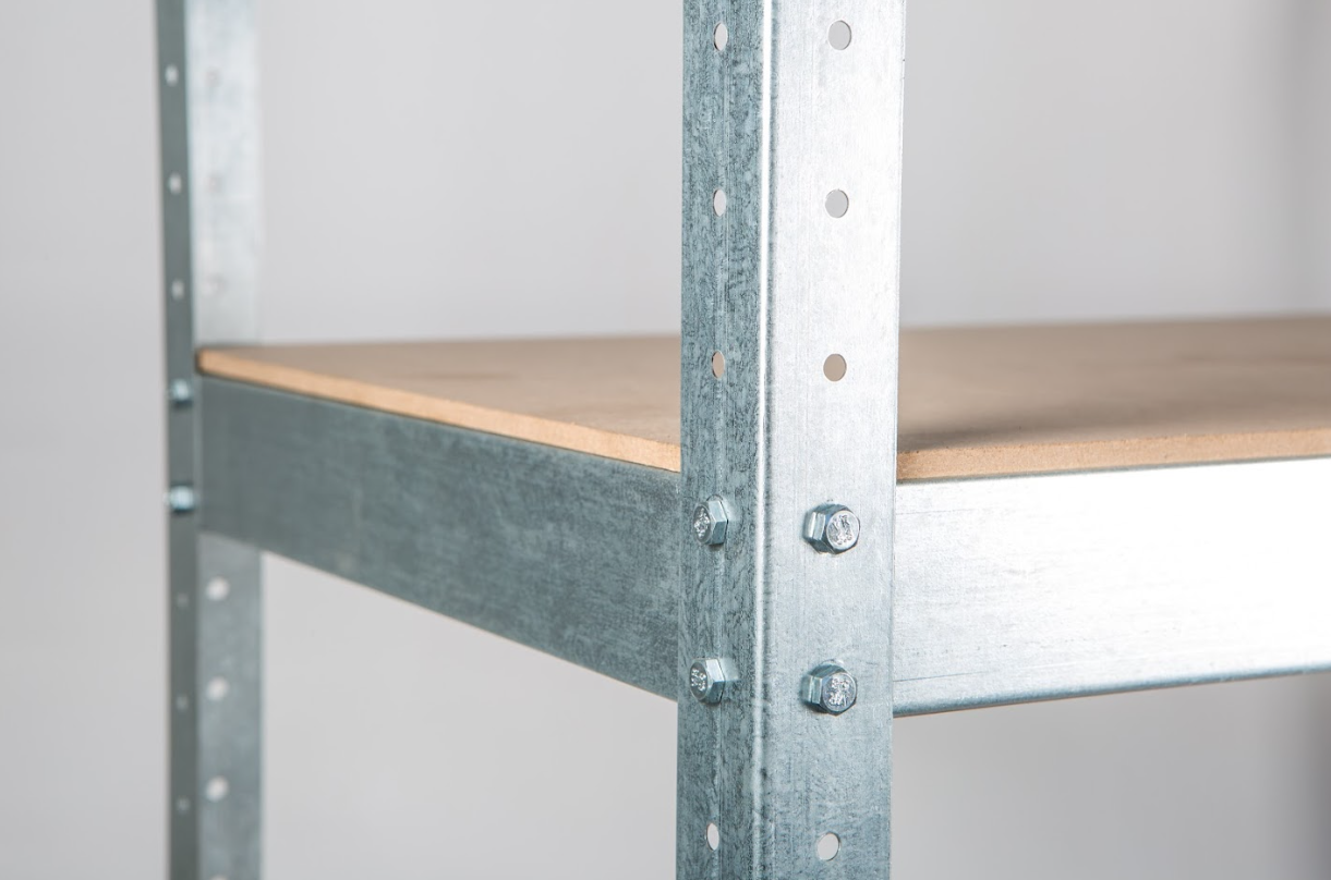 Стелаж Space Max металевий оцинкований 150х80х40 см (sp042) - фото 4