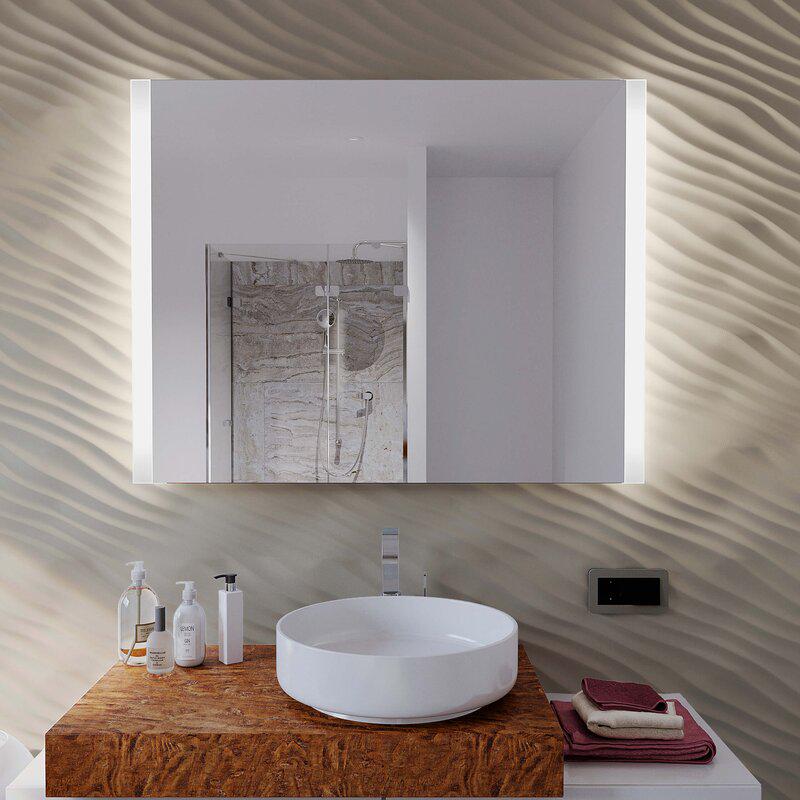 Зеркало Dim Dzerkal VOLO с LED-подсветкой 110х110 см (14649)