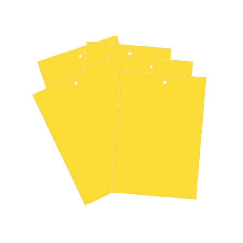 Ловушка липкая от насекомых 5 шт. 10х15 см Желтый (27086349)