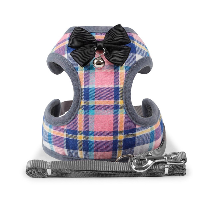 Шлея для собак Taotaopets 232216 Multi Color Lines L