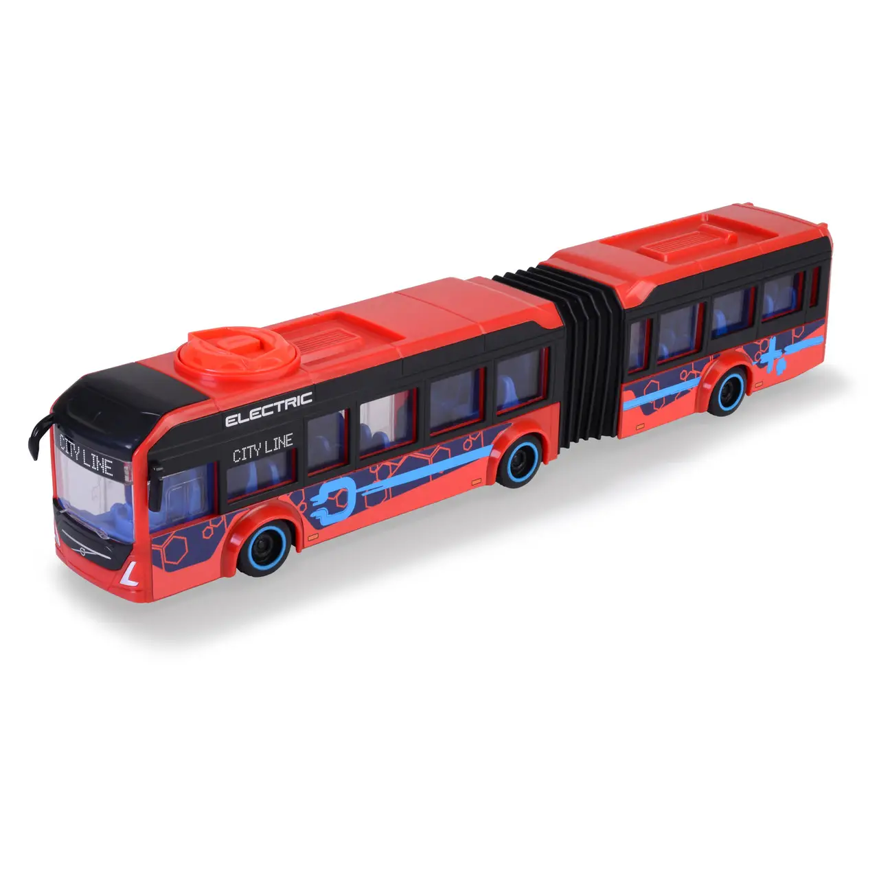Автобус Dickie Toys Вольво 7900Е 40 см Красный (3747015)