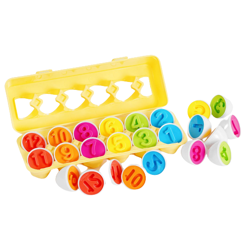 Сортер яичный лоток 4FUN Game Club 48666 Цифры (119420)