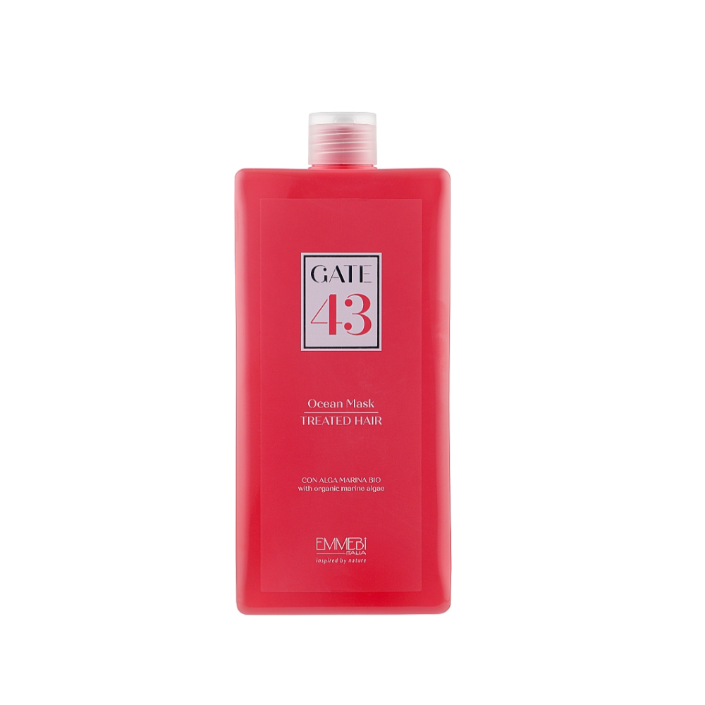 Маска для фарбованого й пошкодженого волосся Emmebi Italia Gate 43 Wash Ocean Mask Treated Hair 1000 мл (14106)