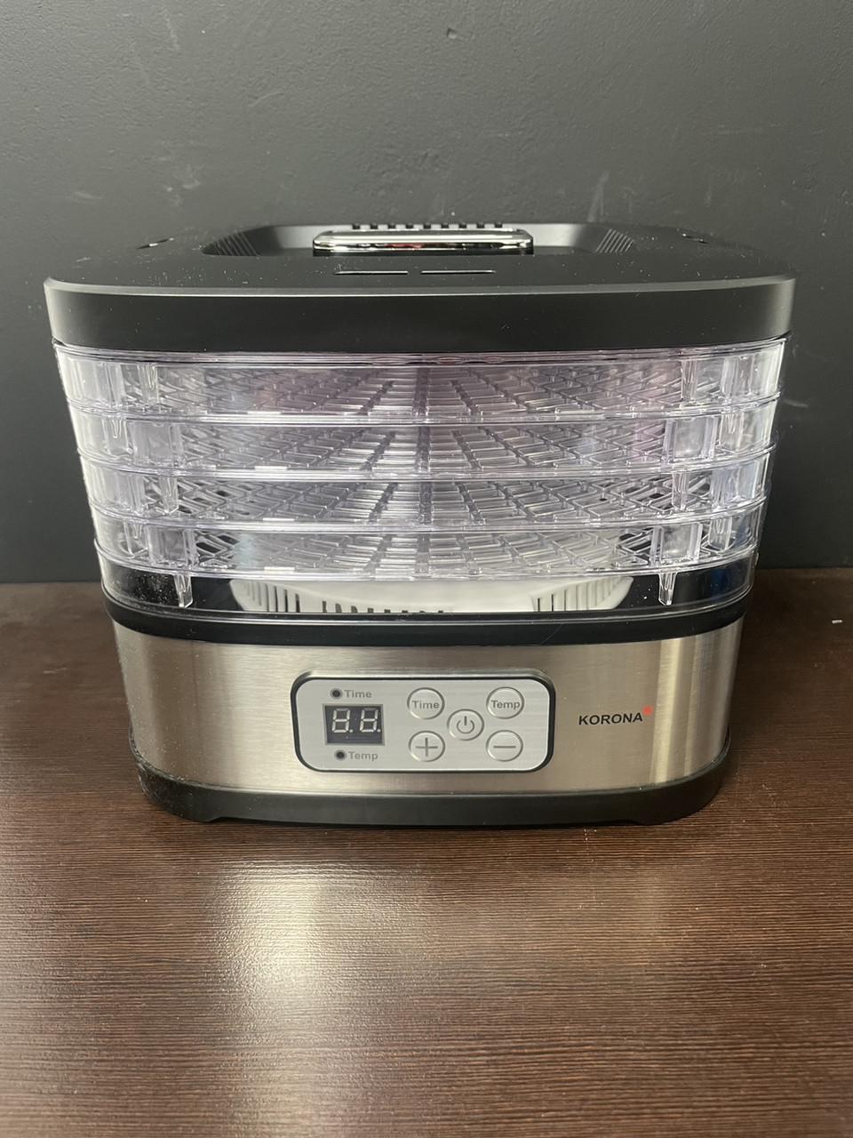 Дегидратор Korona на 5 полок для сушки овощей и фруктов мощностью 240 Вт с механическим управлением - фото 6 Дегидратор Korona на 5 полок для сушки овощей и фруктов мощностью 240 Вт с механическим управлением - фото 6