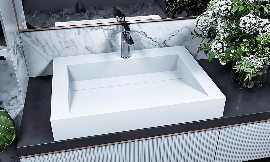 Умивальник накладний Status Boho 70 White (622) - фото 12