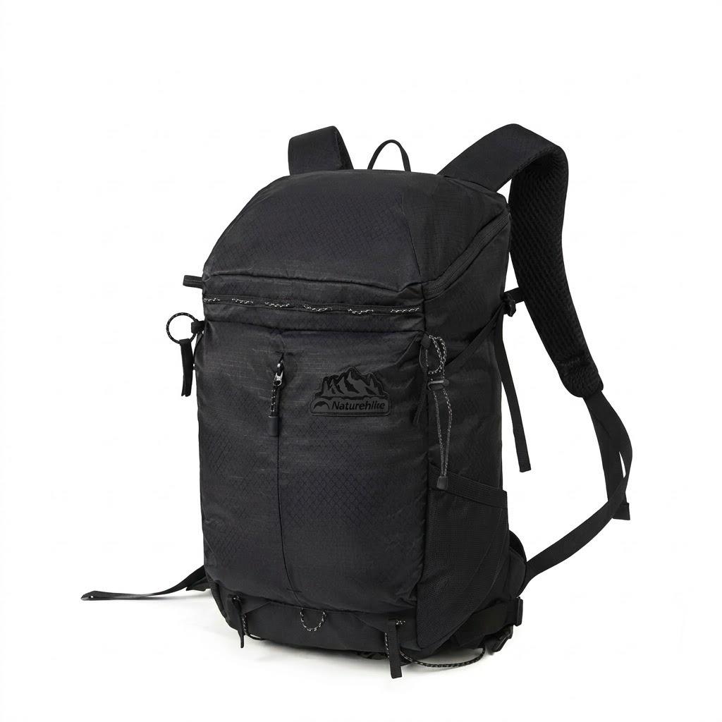 Рюкзак туристический Naturehike Helium CNK2300BB017 25 л 50х29х16 см Black (6976507661010)