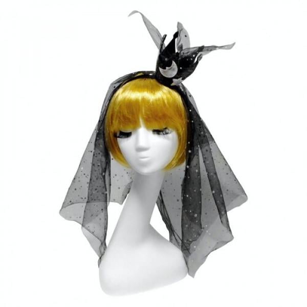 Коронка Seta Ночка на Обруч Setai (17-938BLK-SL)