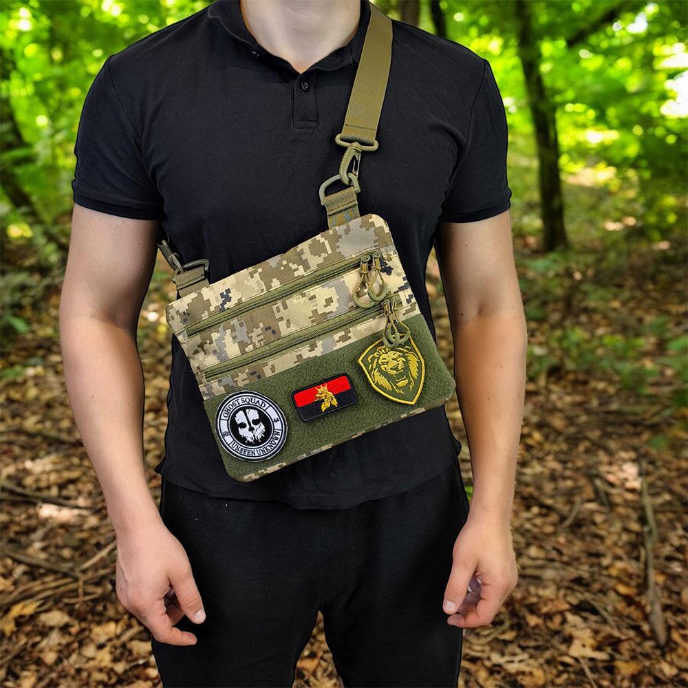 Сумка нагрудная тканевая (521250) - фото 16 Сумка нагрудная тканевая (521250) - фото 16