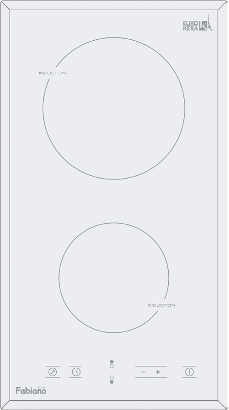 Індукційна панель Fabiano FHI 15-2 ITC White
