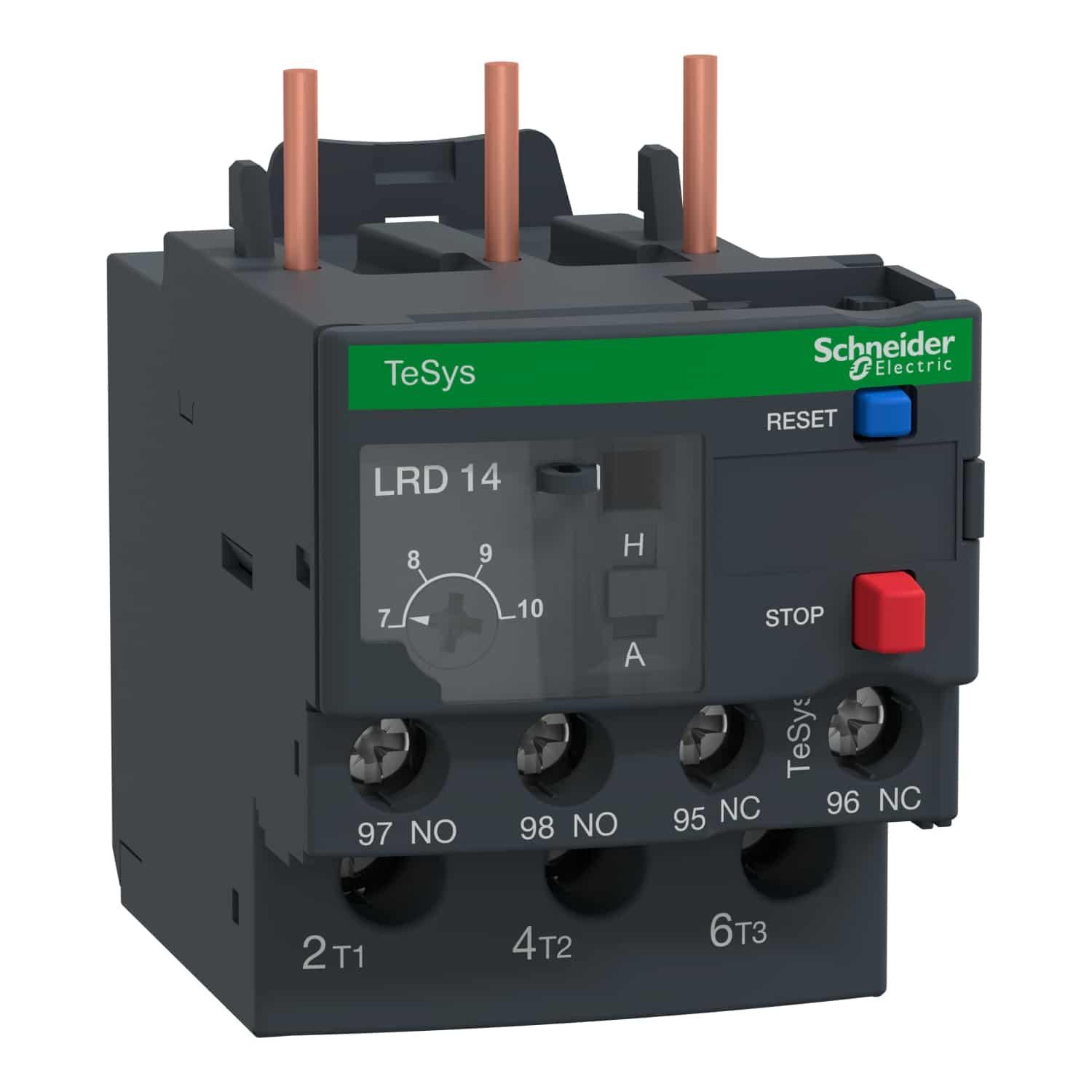 Реле тепловое Schneider Electric TeSys Deca 7-10А (LRD14)