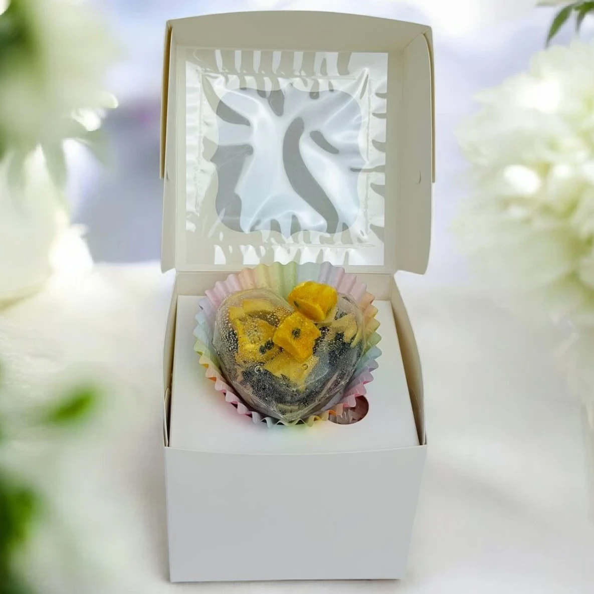 Чайная бомбочка Солнце Тропиков ручной работы в подарочной упаковке (2903604770)