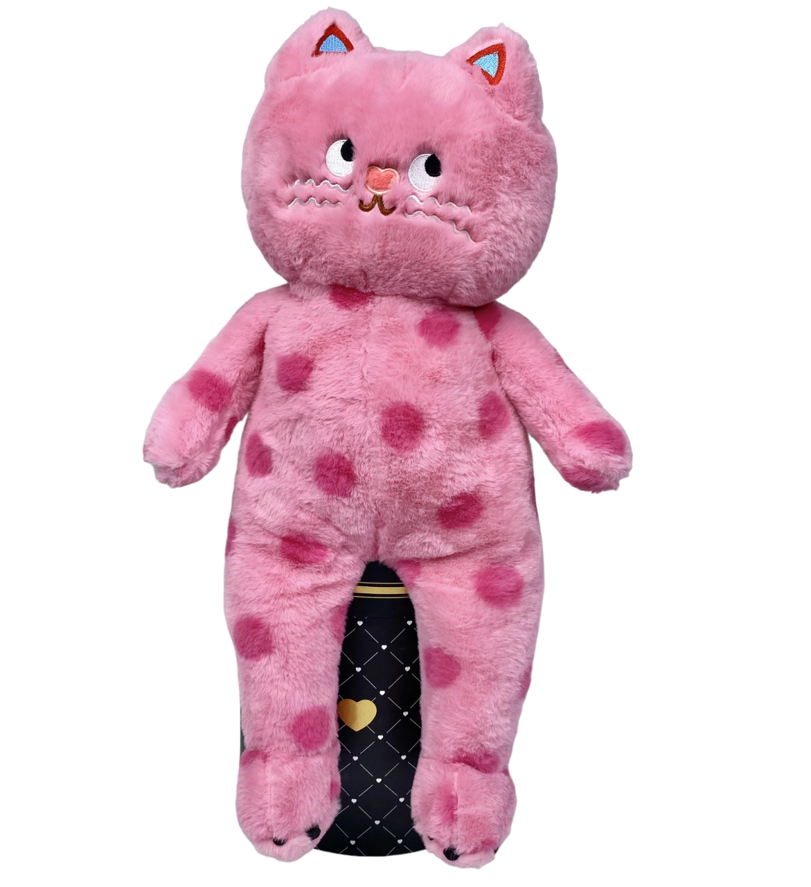 Мягкая игрушка Кот-Горох 55 см Розовый (E33152)