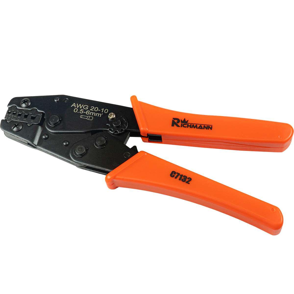 Обтискні кліщі для трубчастих контактів Richmann C7132 0,5-6 мм2 230 мм Обтискні кліщі для трубчастих контактів Richmann C7132 0,5-6 мм2 230 мм