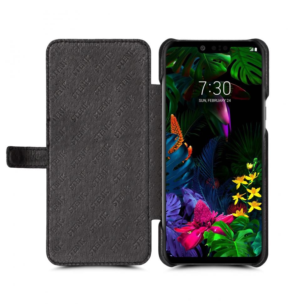 Чохол книжка Stenk Premium для LG G8 ThinQ Чорний (64279)