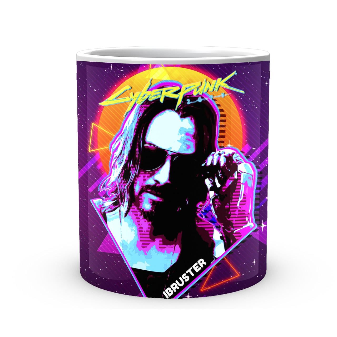 Чашка GeekLand Cyberpunk 2077 крупный план 330 мл (CY 02.580)